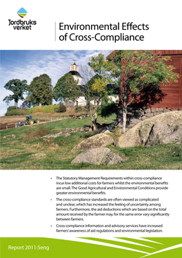 Environmental Effects of Cross-Compliance