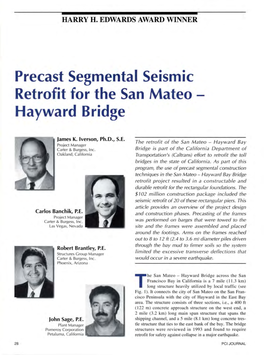 Precast Segmental Seismic Retrofit for the San Mateo - Hayward Bridge