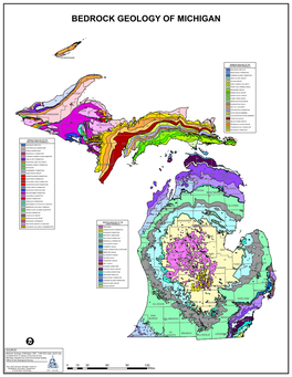 Bedrock Geology of Michigan