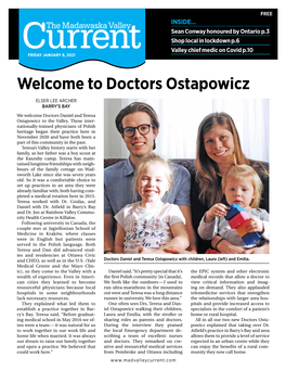 Welcome to Doctors Ostapowicz