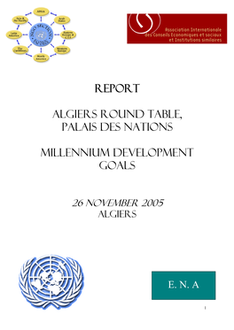 1- La Table Rgionale Africaine Du 26 Novembre 2005 Alger Portant Sur