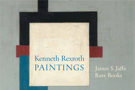 Kenneth Rexroth Paintings James S