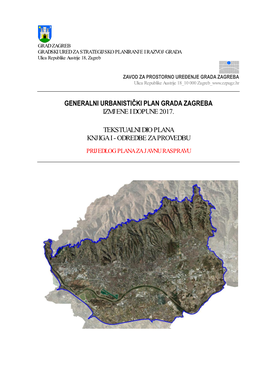 Generalni Urbanistički Plan Grada Zagreba Izmjene I Dopune 2017