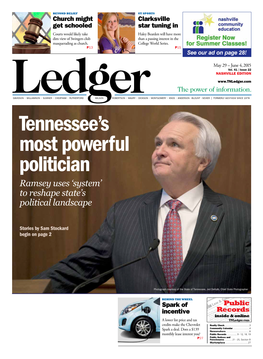 Tennessee's Most Powerful Politician
