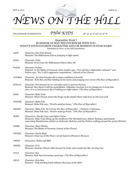 News on the Hill – Issue 7