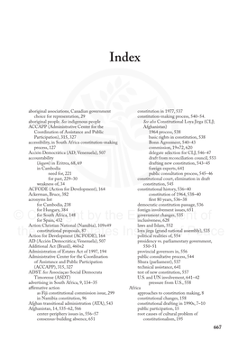 Index © Copyright by the Endowment of the United States Institute of Peace