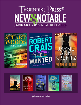 January 2018 New Releases