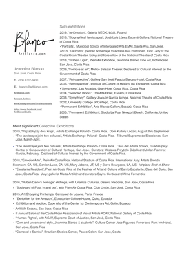 Jeannina Blanco CV in ENGLISH As of JANUARY 26 2021.Pages