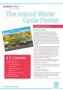 The Inland Water Cyle Poster
