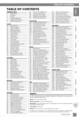 Table of Contents