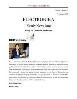 Electronika 2013-14
