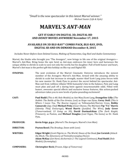 Marvel's Ant-Man