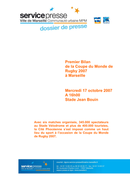 DP Bilan CM2007