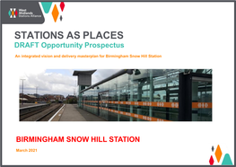 Snow Hill Station Prospectus
