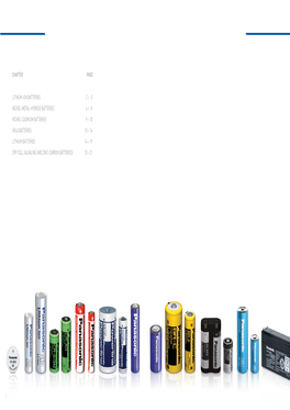 8 Nickel-Cadmium Batteries 9 – 10 Vrla