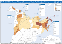 Emergency Shelter Activities (As of 10 Dec)