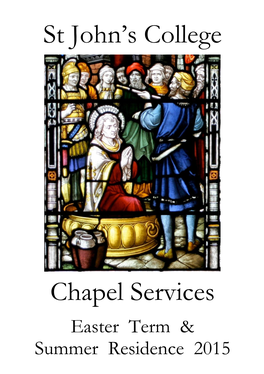 St John's College Chapel Services