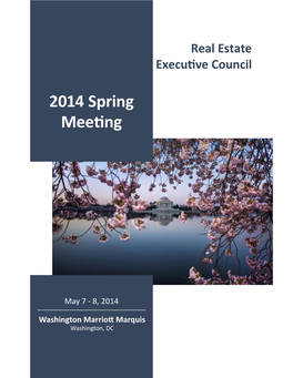 2014 Spring Meeting