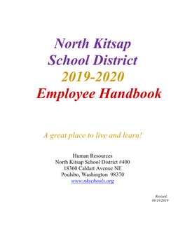 Employee Handbook