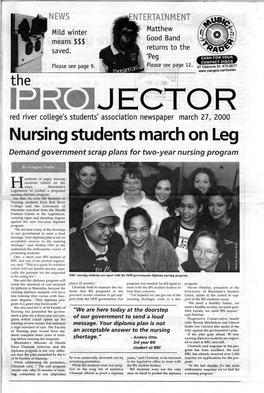 Nursing Students March on Leg Demand Government Scrap Plans for Two-Year Nursing Program