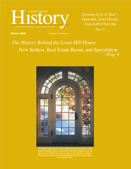 The History Behind the Louis Hill House New Settlers, Real Estate Boom, and Speculation —Page 4