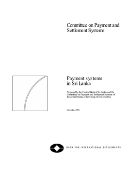 Payment Systems in Sri Lanka