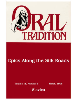 Oral Tradition 11.1