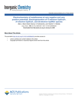 Electrochemistry of Metallocenes at Very Negative and Very Positive Potentials