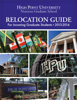 Relocation Guide for Incoming Graduate Students • 2013-2014 Contents