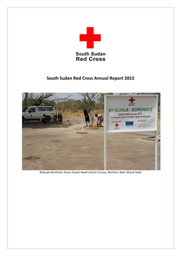 South Sudan Red Cross Annual Report 2015