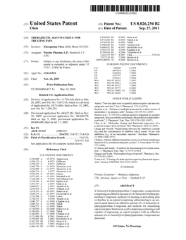 (12) United States Patent (10) Patent No.: US 8,026,254 B2 Chen (45) Date of Patent: Sep