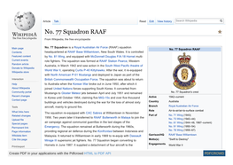 No. 77 Squadron RAAF