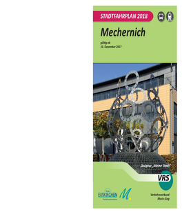 STADTFAHRPLAN 2018 Mechernich ��������� 10