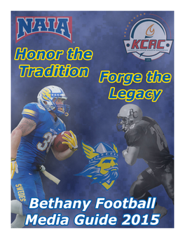 Quick Facts Bethany College Swedes the Department of Athletics Mission at Bethany