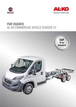 Fiat Ducato Al-Ko Commercial Vehicle Chassis 13”