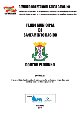 Plano Municipal De Saneamento Básico Doutor