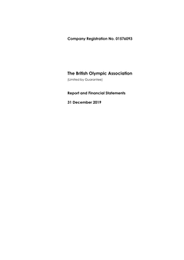 The British Olympic Association