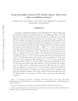 Long-Wavelength Excesses of FU Orionis Objects: Flared Outer Disks Or