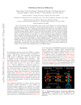 Arxiv:2009.09134V1 [Cond-Mat.Mtrl-Sci] 19 Sep 2020