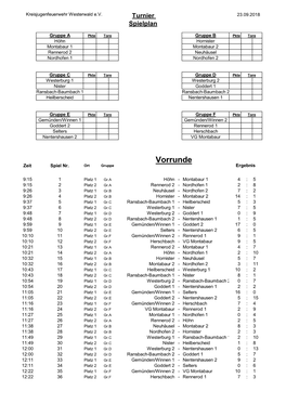 Lebendkickerturnier 2018