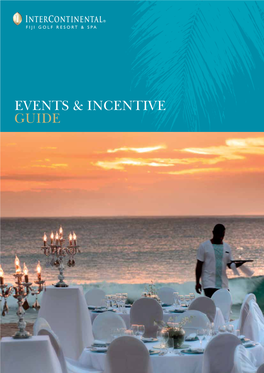 Events & Incentive Guide