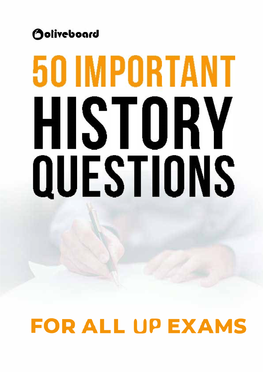 50 Important History Questions Free Static GK E-Book