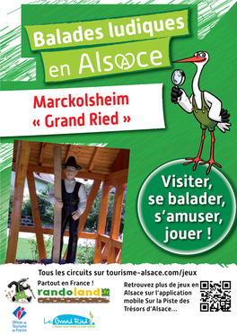 Balades Ludiques En Als Ce Marckolsheim « Grand Ried »