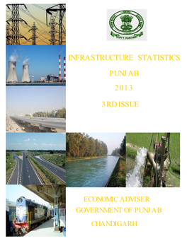 Infrastructure Statistics Punjab 2013 3Rd Issue