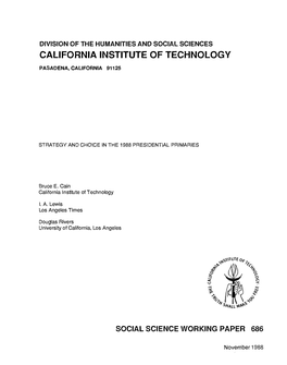 California Institute of Technology