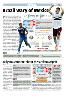 Belgium Cautious About Threat from Japan