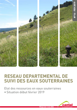 Reseau Departemental De Suivi Des Eaux Souterraines