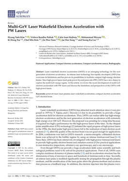 Multi-Gev Laser Wakefield Electron Acceleration with PW Lasers