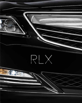 2017 Acura RLX Brochure