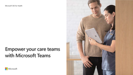 Microsoft 365 for Health
